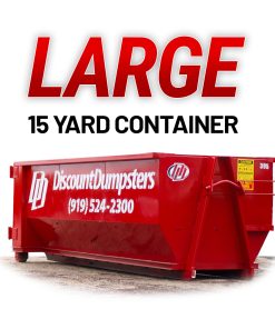 Rent a large dumpster