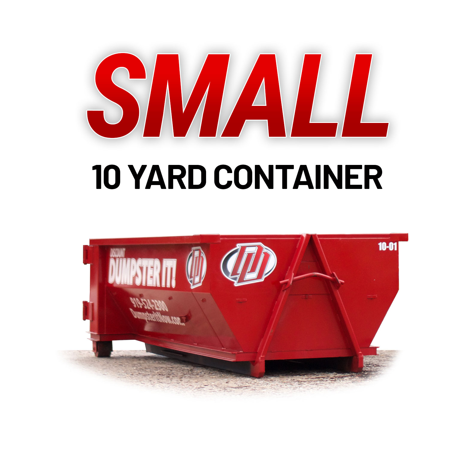 Small Dumpster for Rent in Eastern Carolina